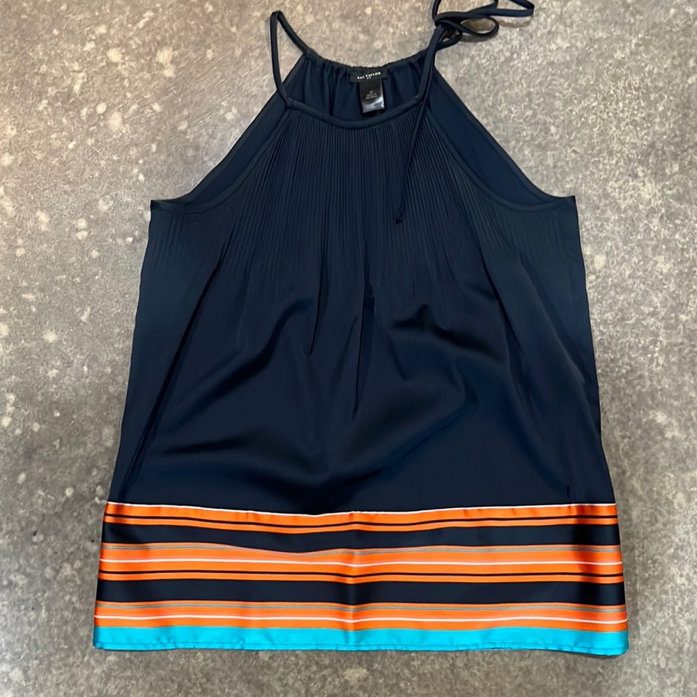 Ann Taylor xsmall navy top